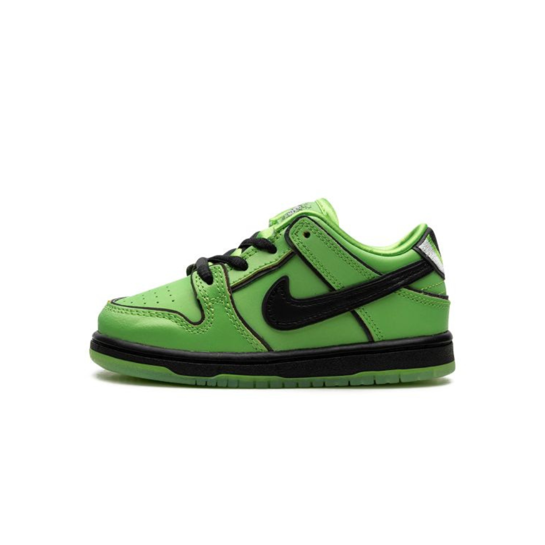 Nike SB Dunk Low The Powerpuff Girls Buttercup (Toddler)