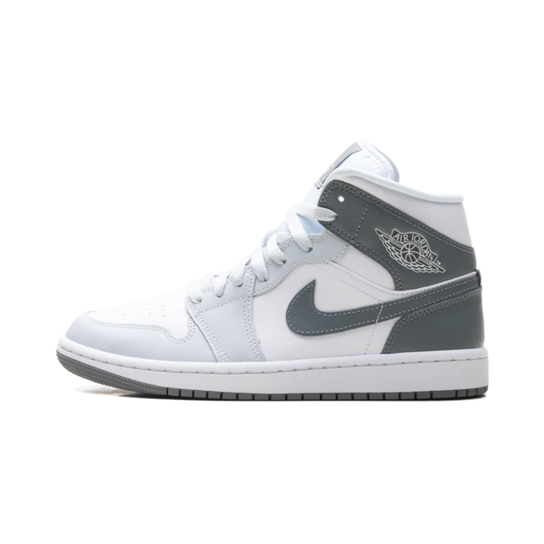 Jordan 1 Mid White Smoke Grey (W)