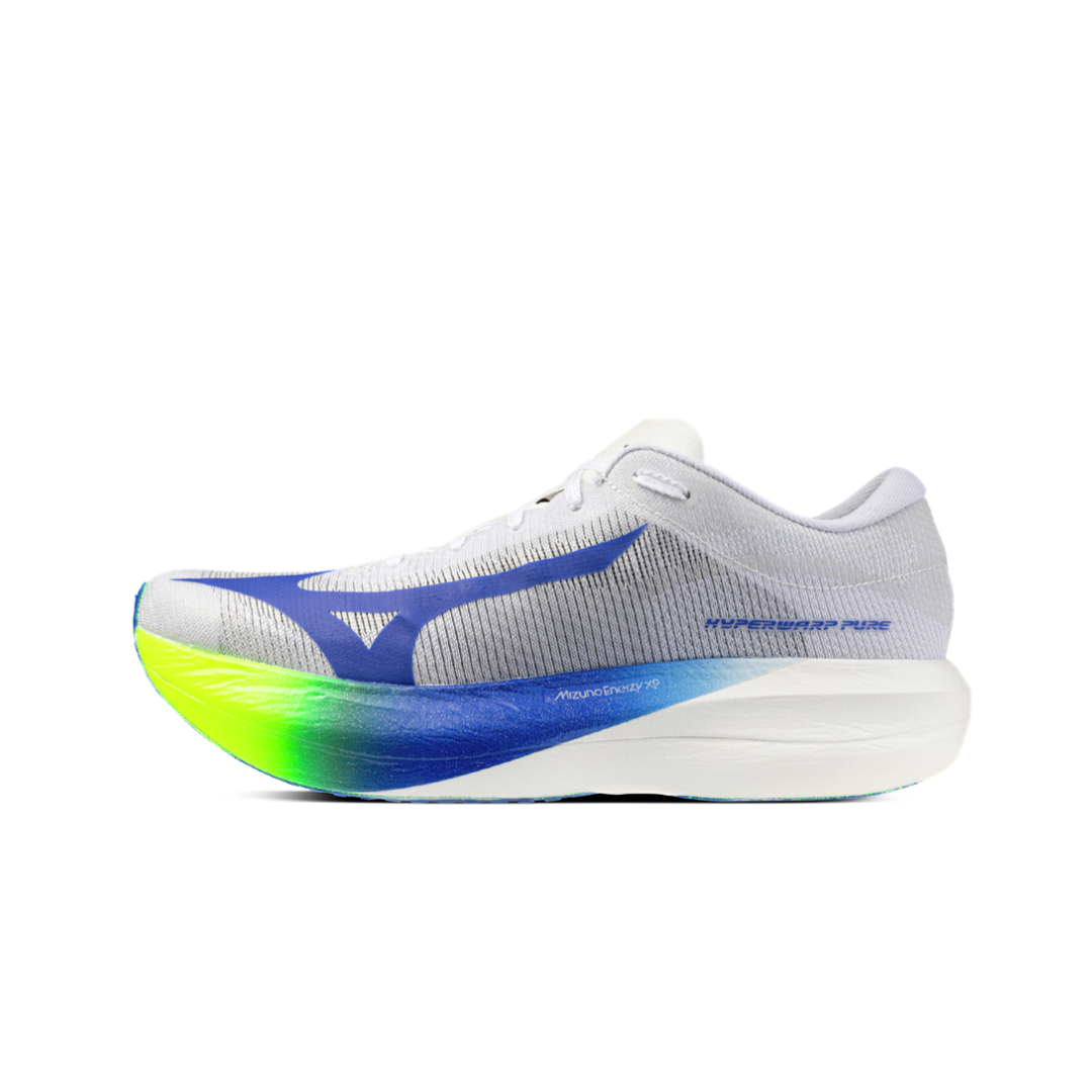 Mizuno Hyperwarp Pure White Lightning Yellow Blue