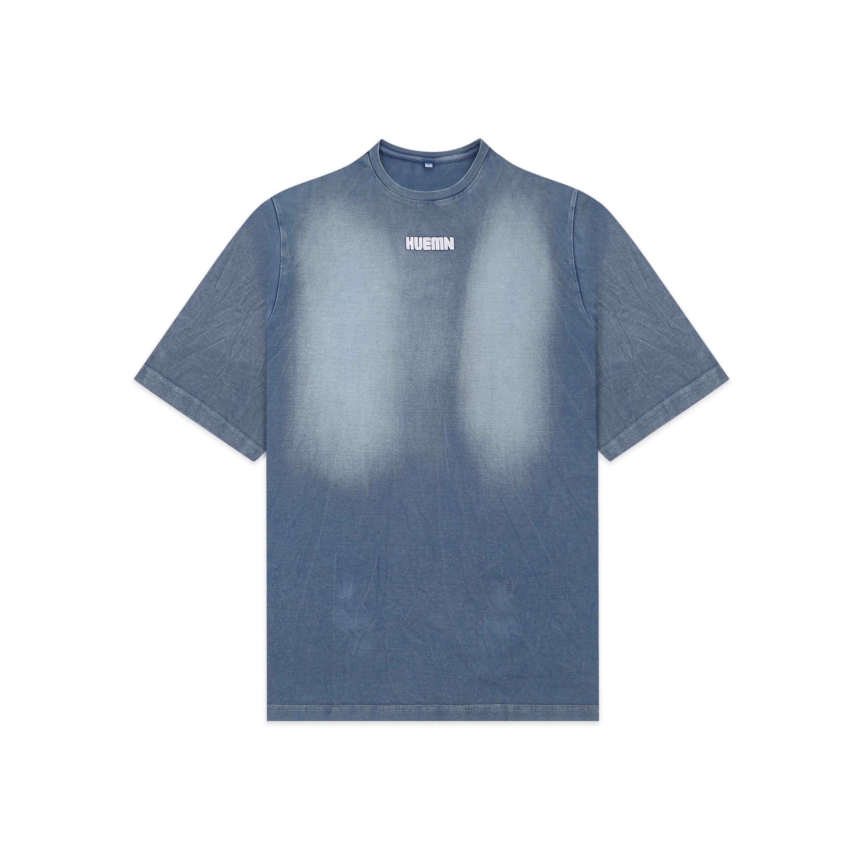 SuperHUEMN Denim Washed T-shirt (Indigo)