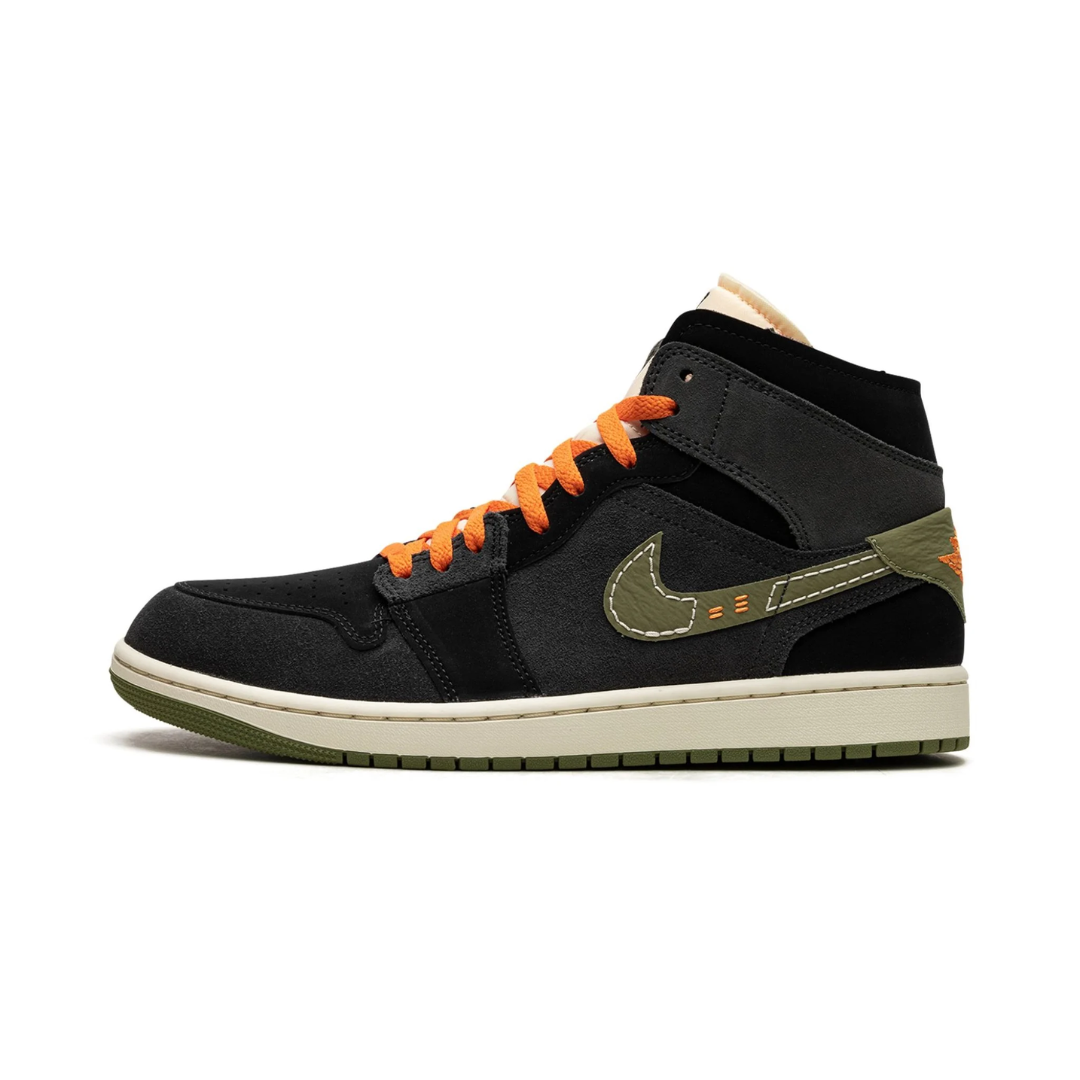 Jordan 1 Mid SE Craft Anthracite Light Olive