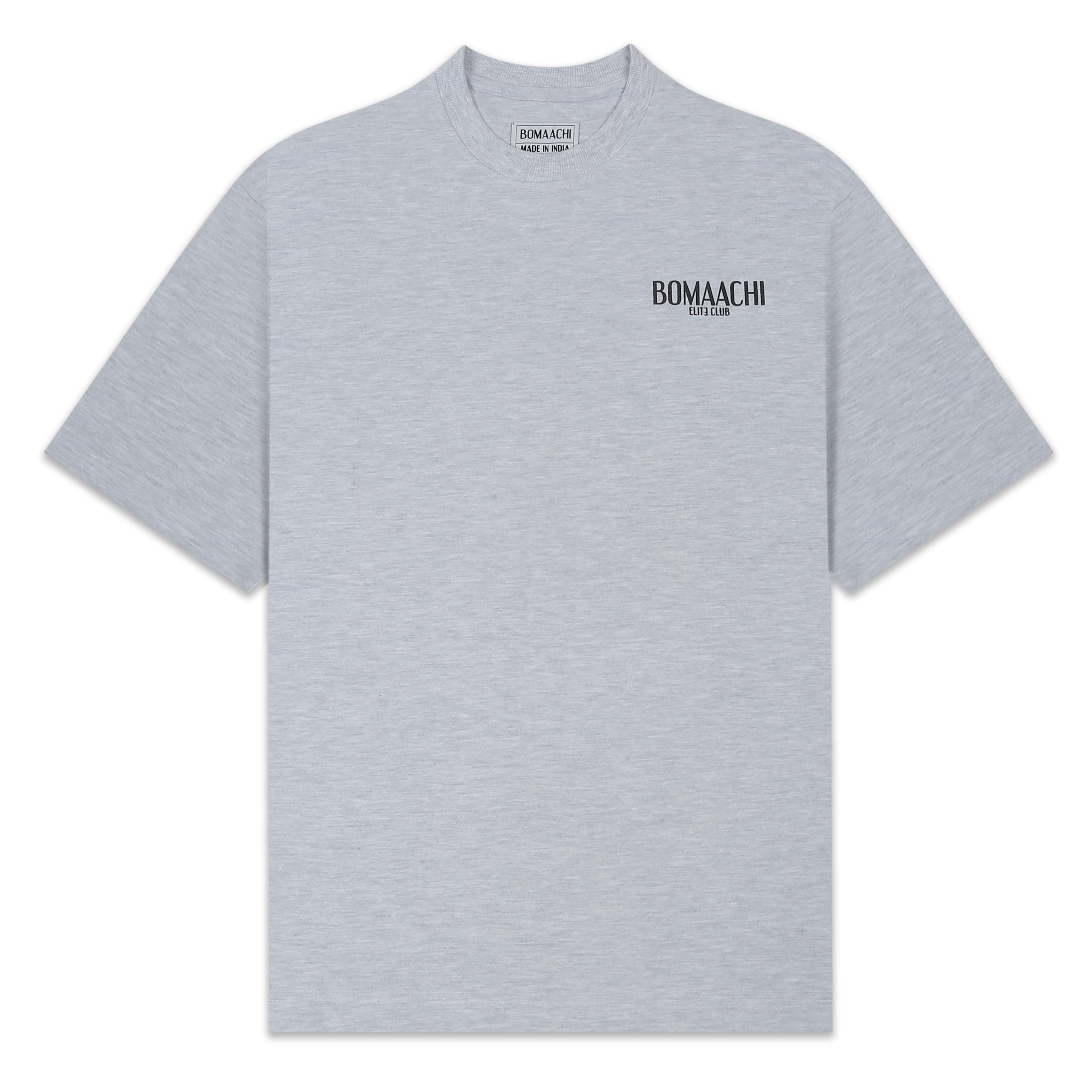 oversized blank melange grey