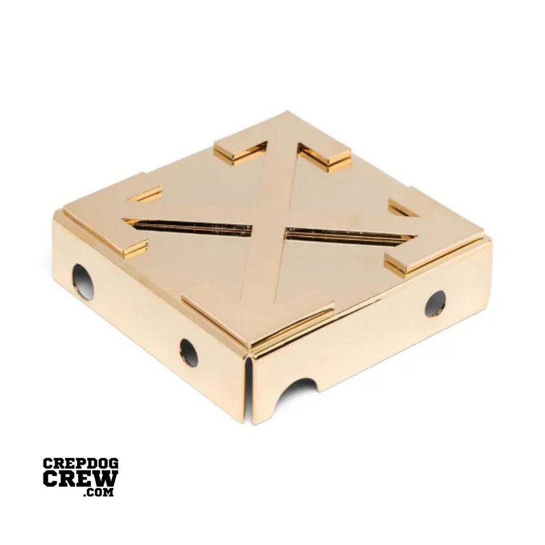 OFF-WHITE METEOR METAL ASHTRAY GOLD