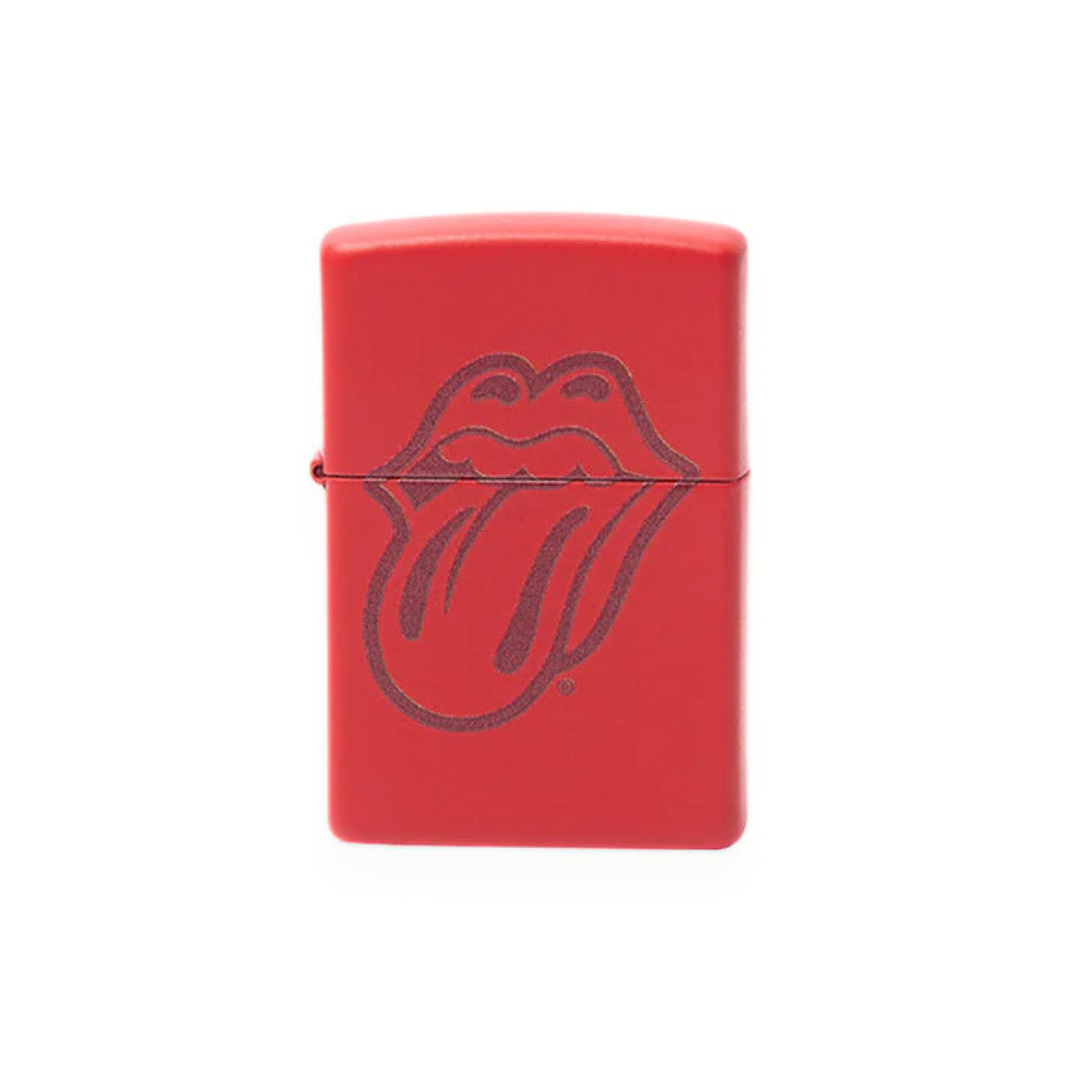 Stones red zippo tongue lighter