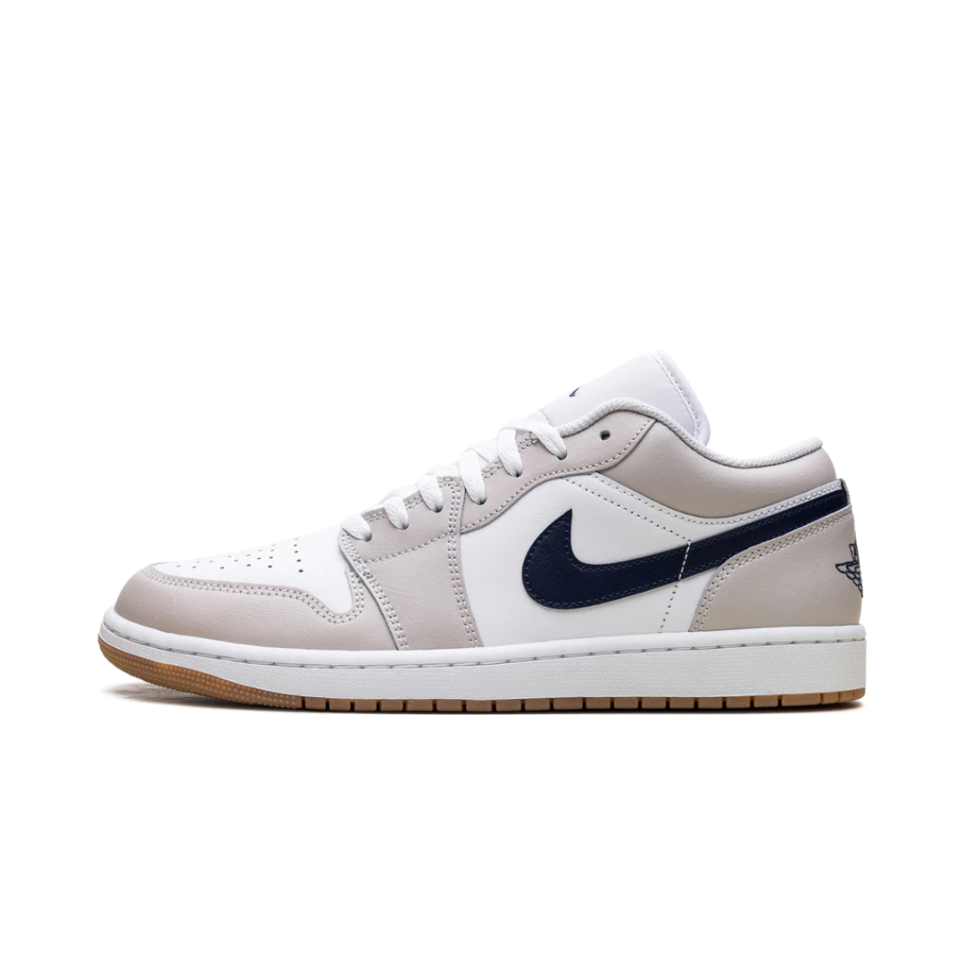 Jordan 1 Low Midnight Navy Neutral Grey