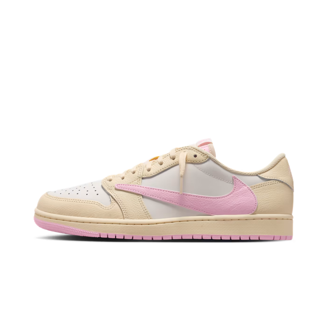 Jordan 1 Retro Low OG SP Travis Scott Shy Pink