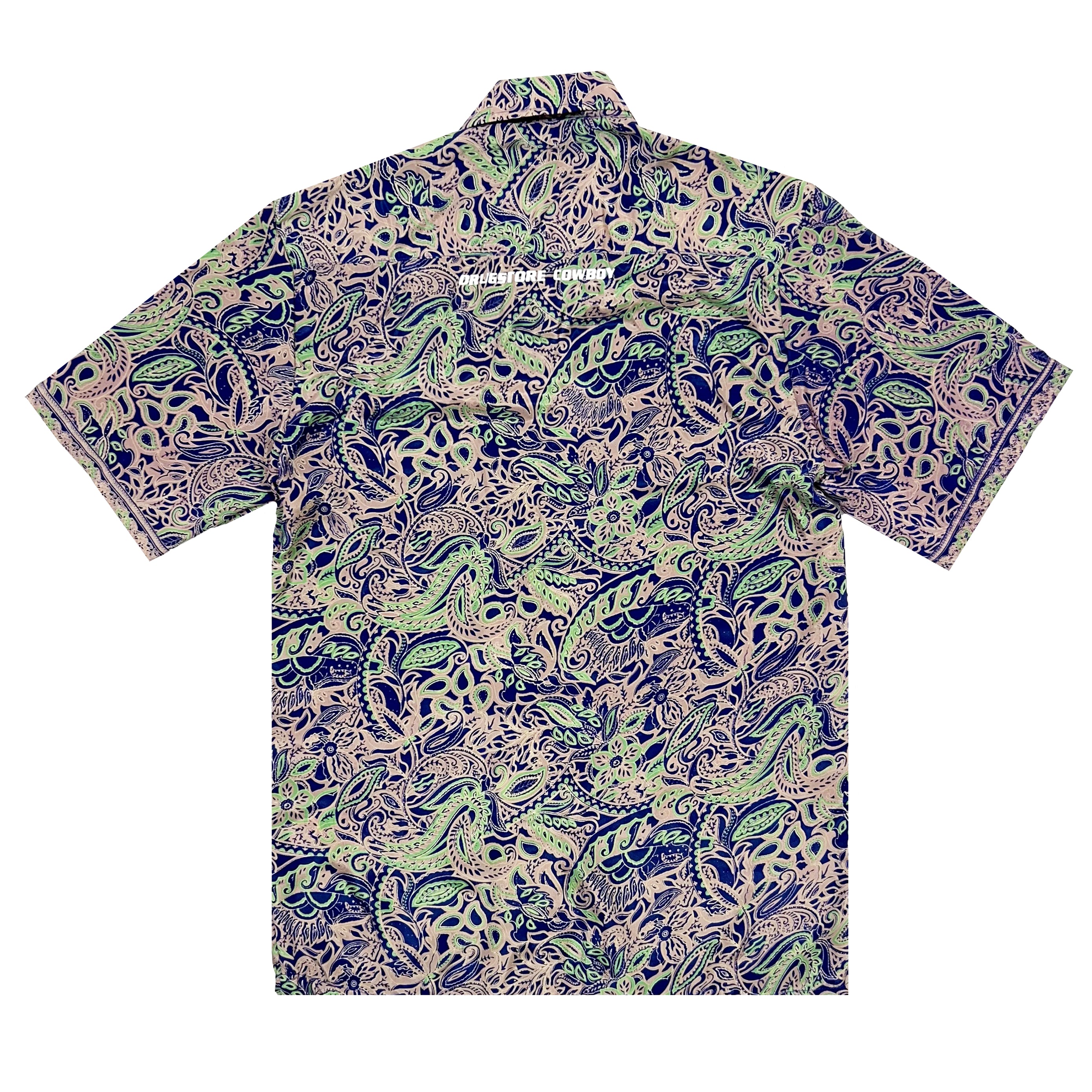 Neon Plantations Silk Satin Shirt