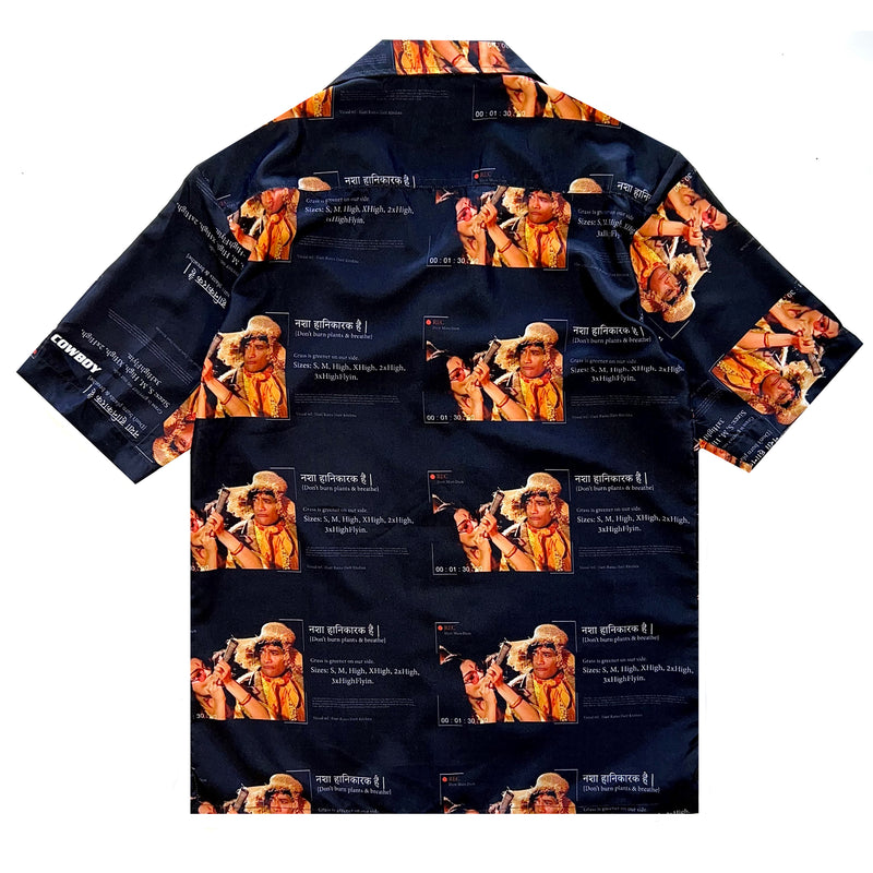 Social Smoker Shirt | Drugstore Cowboy | Streetwear Shirt by Crepdog Crew