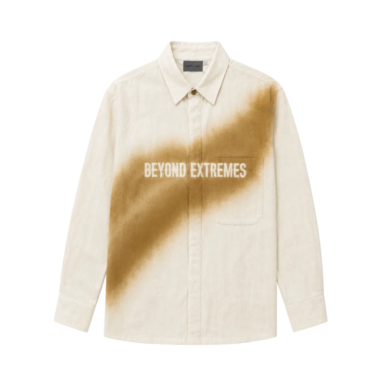 Stencil Shirt in Natural  [Unisex]