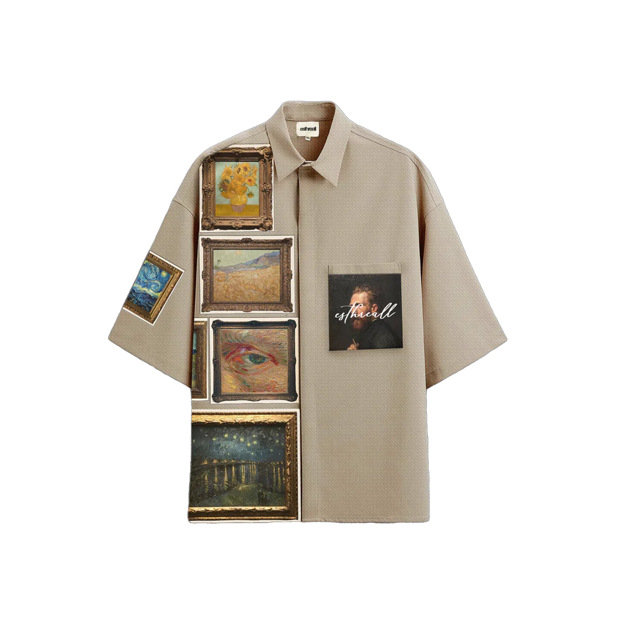 Gogh's Canvas | Over Box Shirt