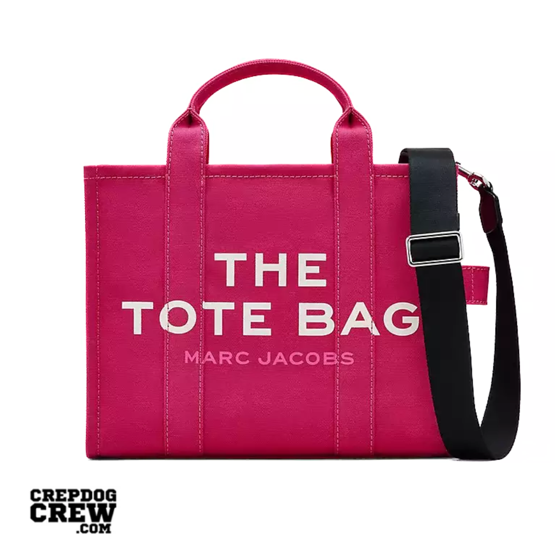 Marc Jacobs The Canvas Medium Tote Bag raspberry pinka