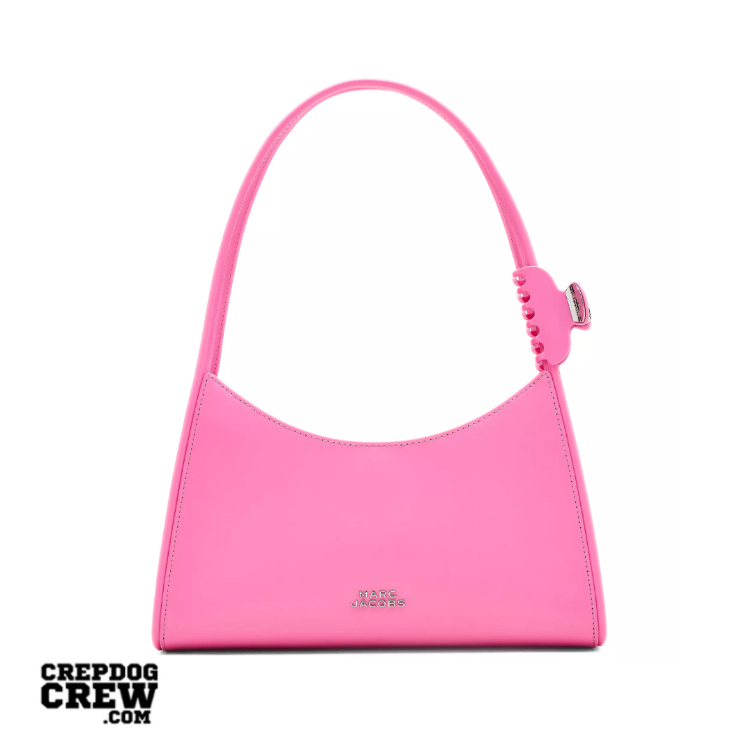 Marc Jacobs The Glam Claw Clip Shoulder Bow pink