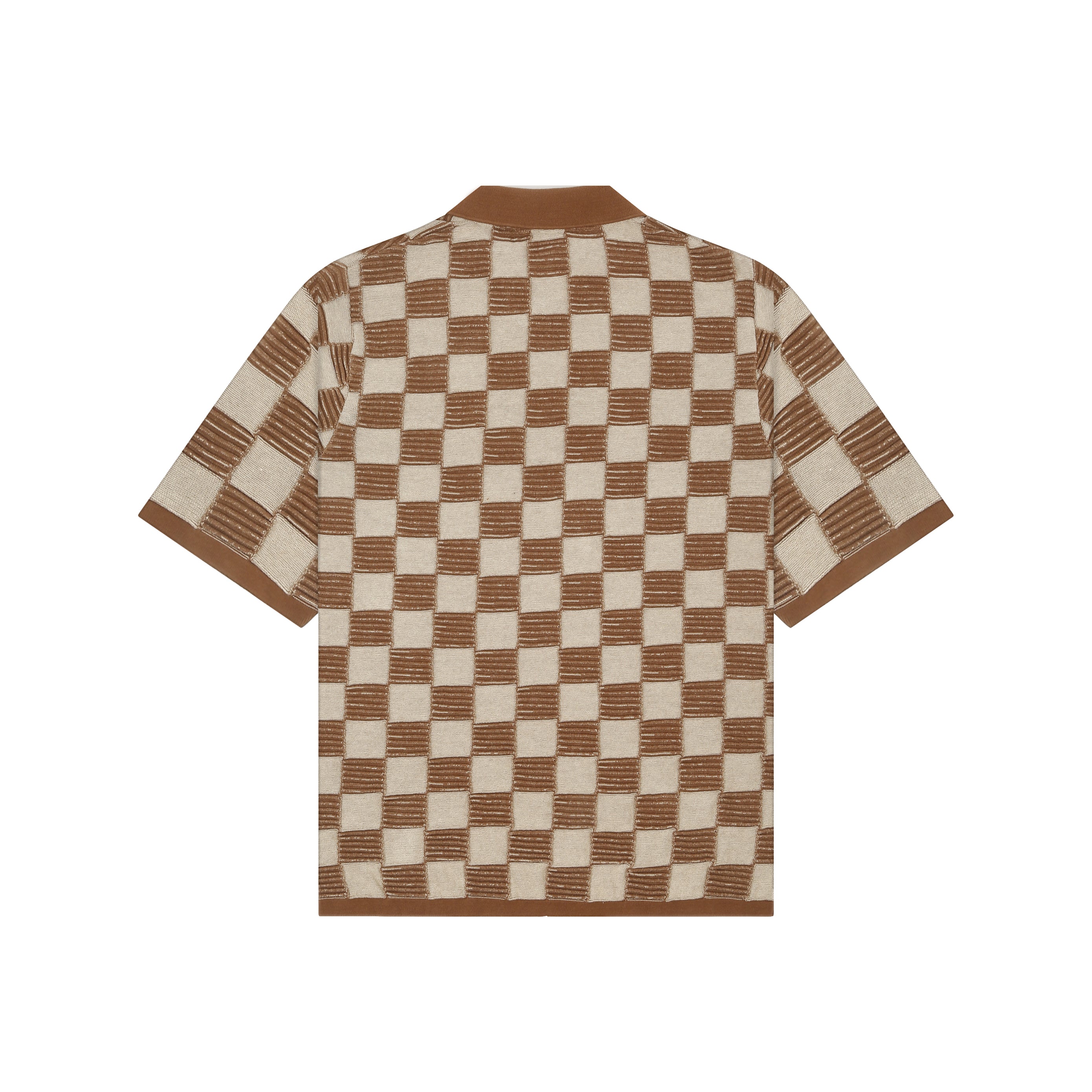 DAMIER POLO (COFFEE)