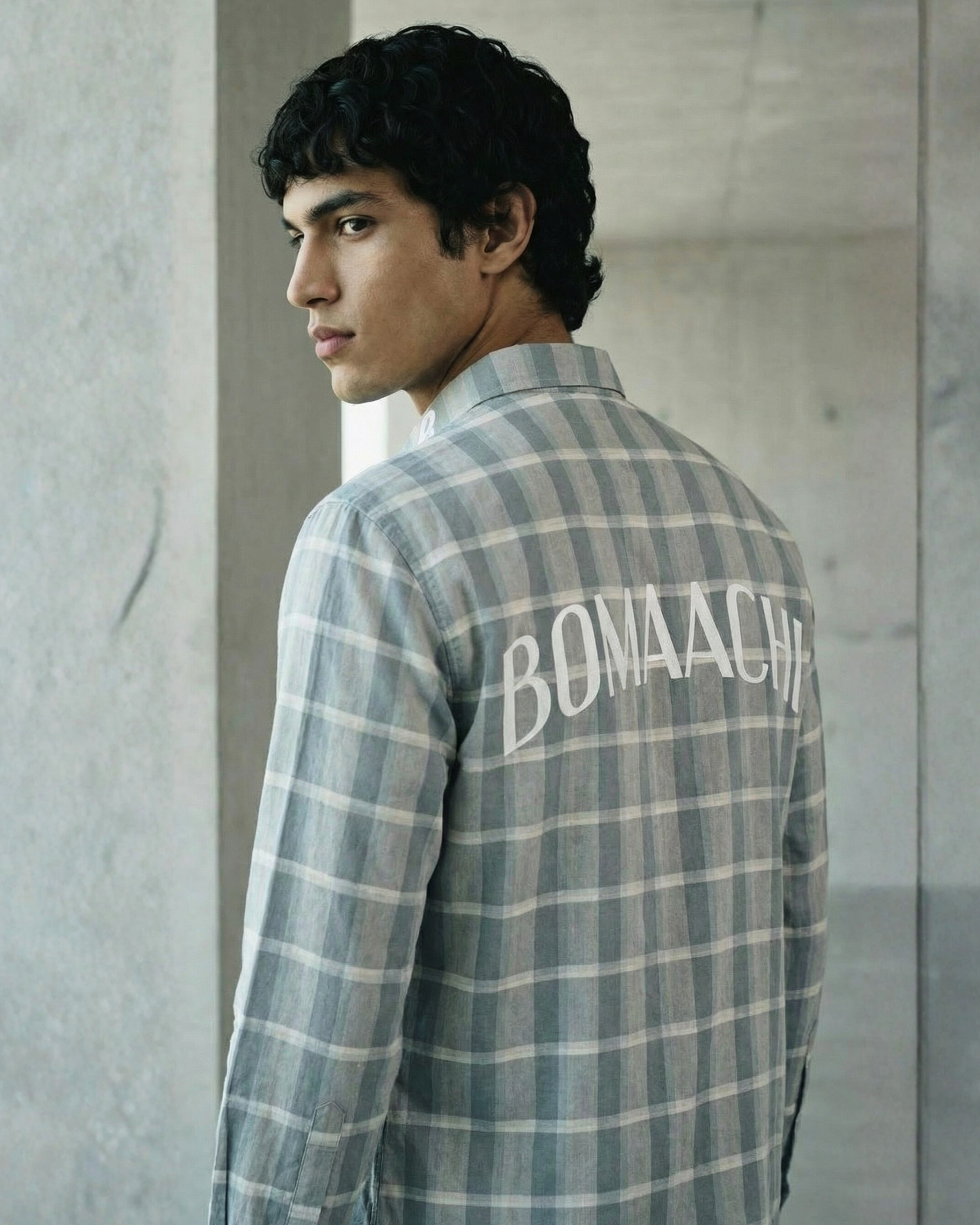 Checkered Shirt Blue