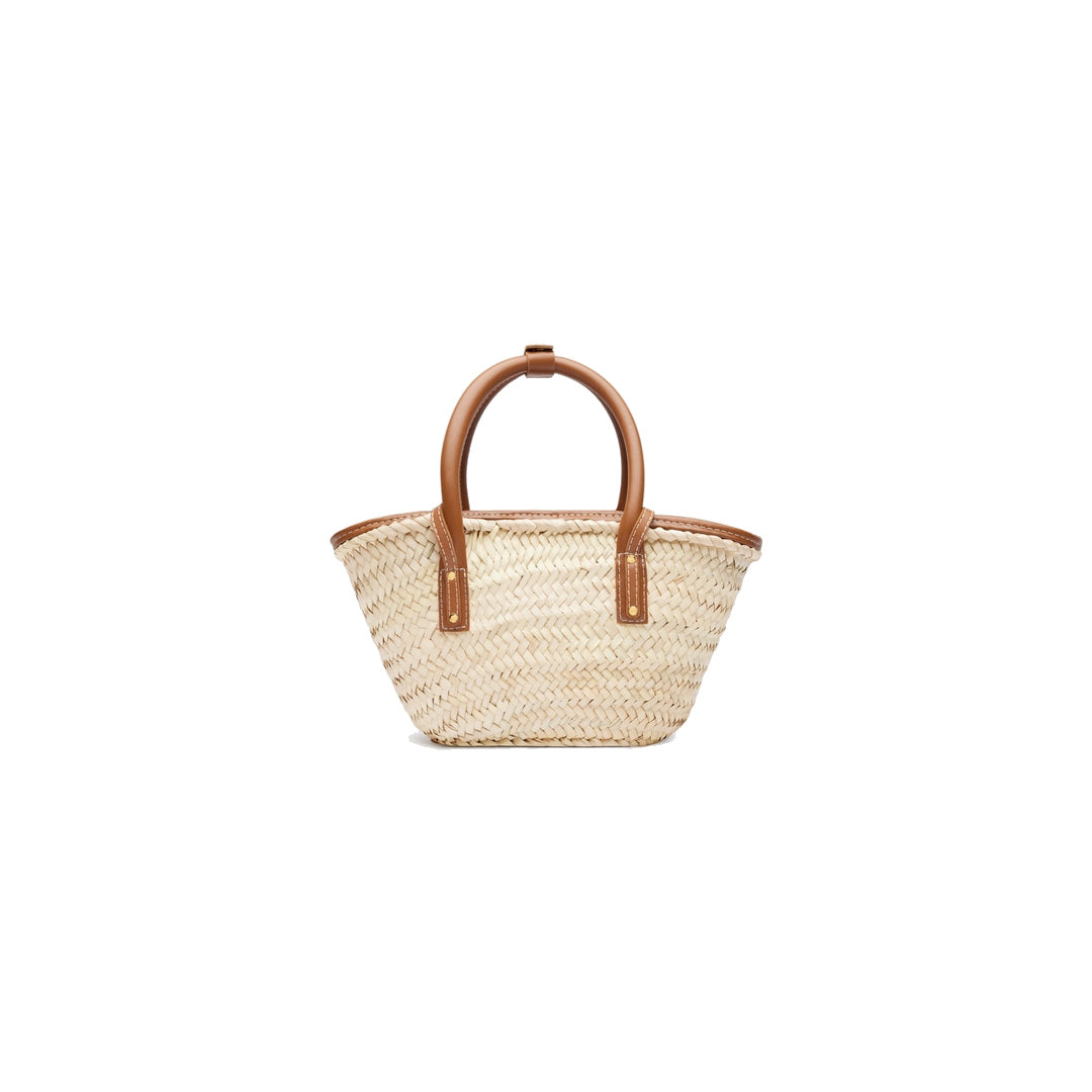 jacquemus The small Soli basket Light Brown