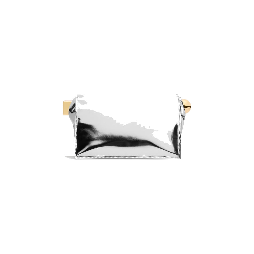 jacquemus The Rond Carré clutch Silver