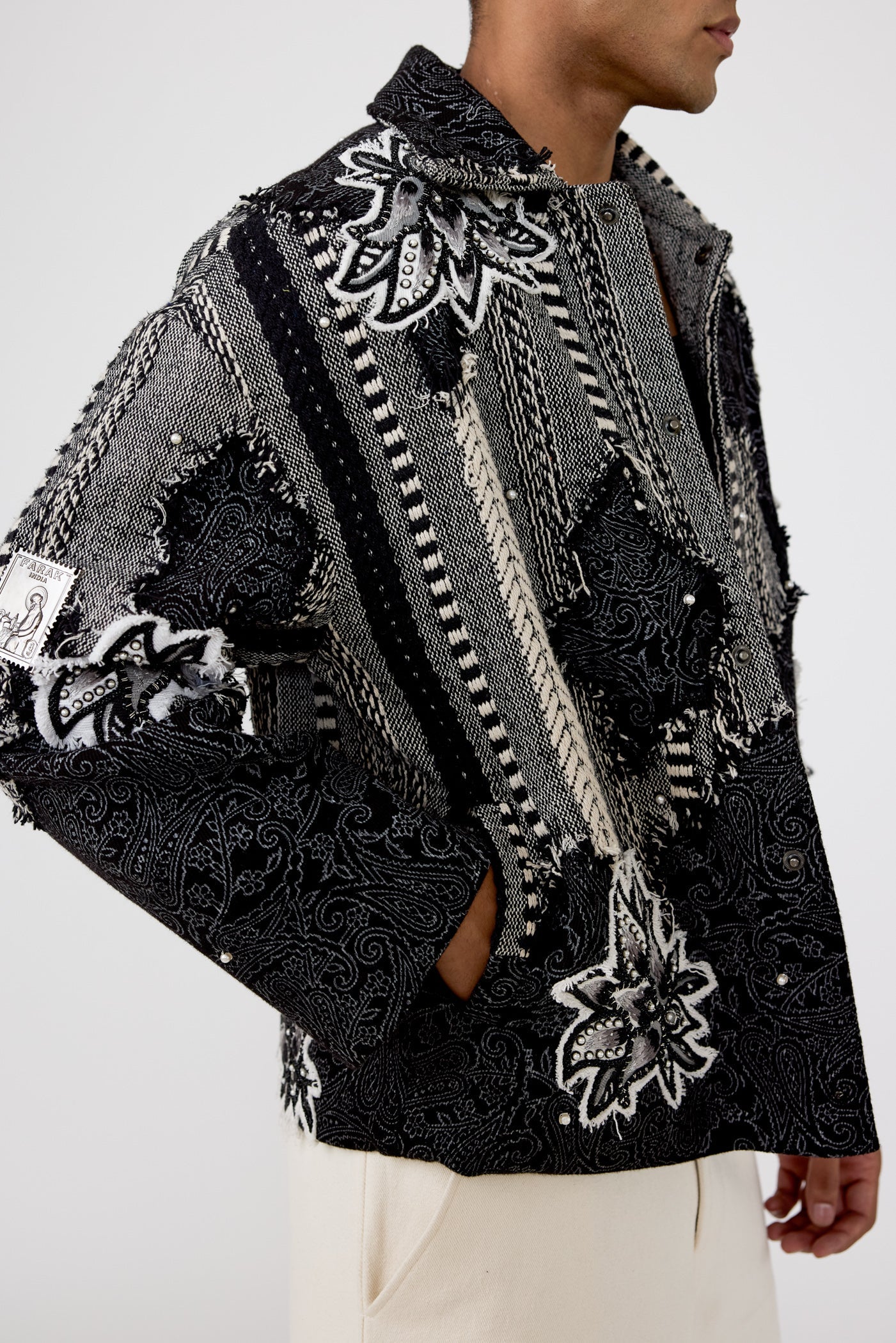 Handmade Jacquard Jacket