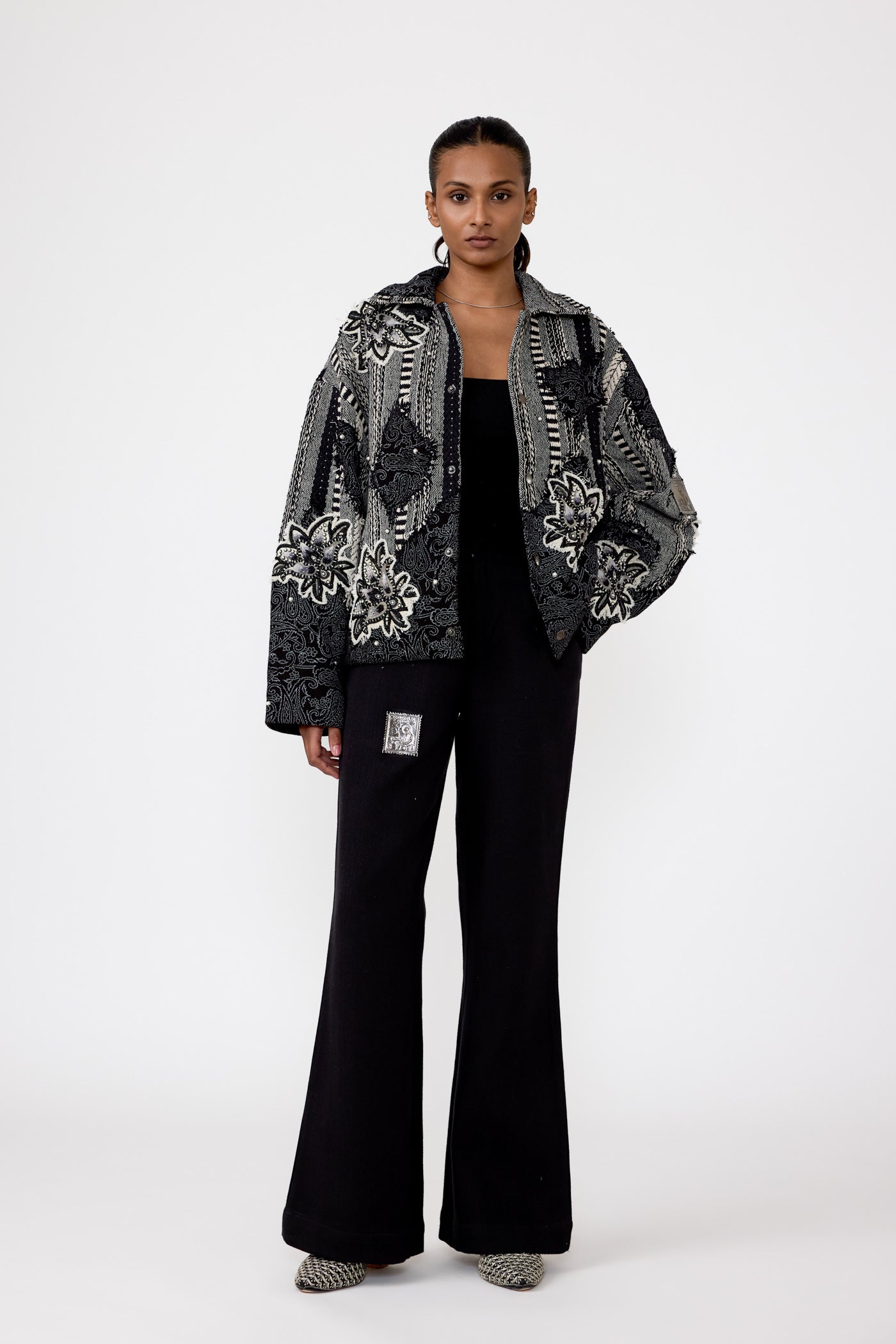 Handmade Jacquard Jacket