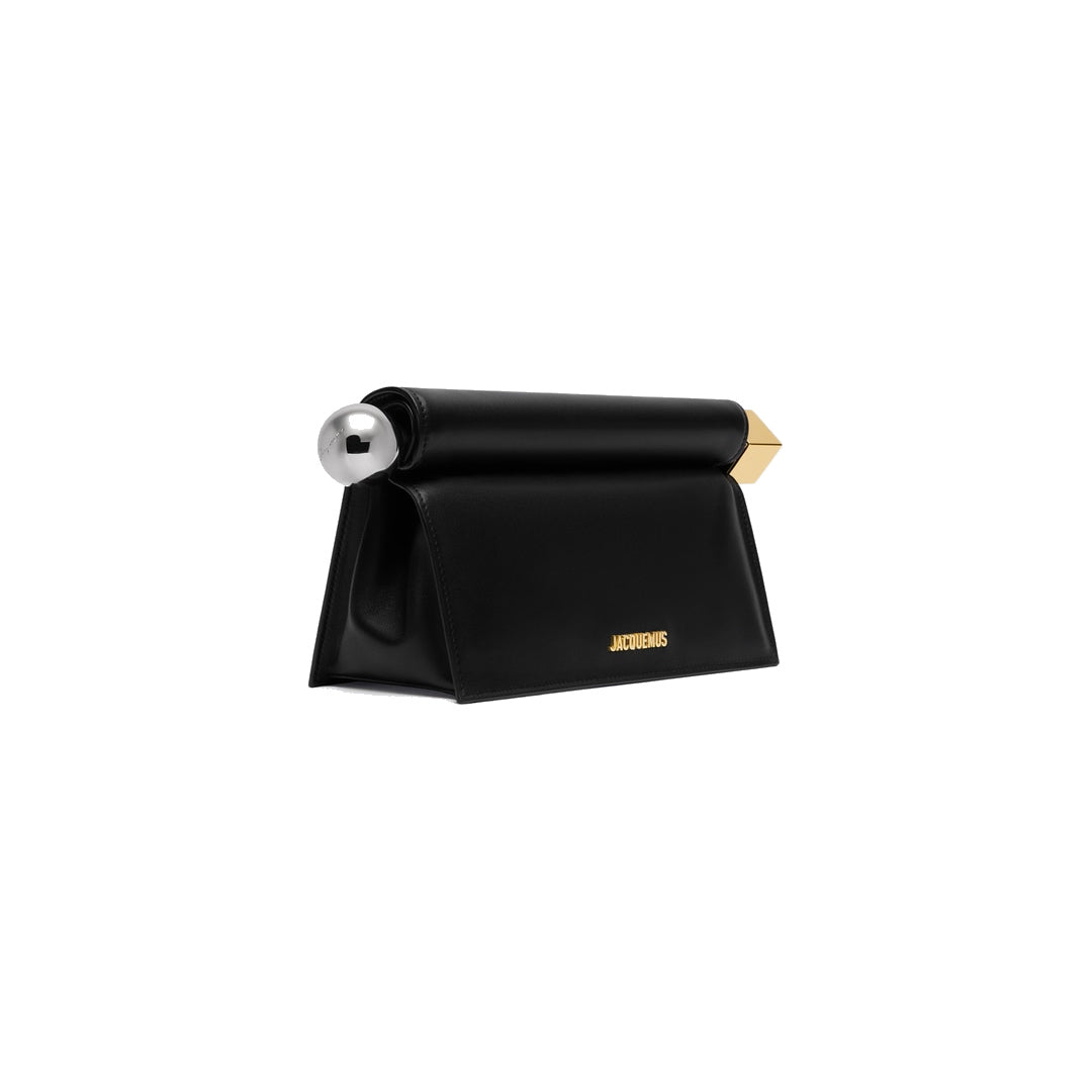 jacquemus The Rond Carré clutch Black