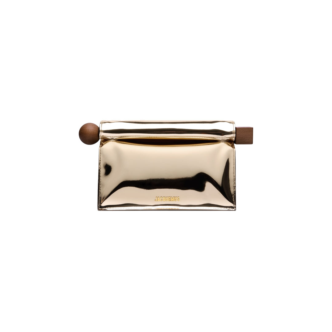jacquemus The Rond Carré clutch Gold