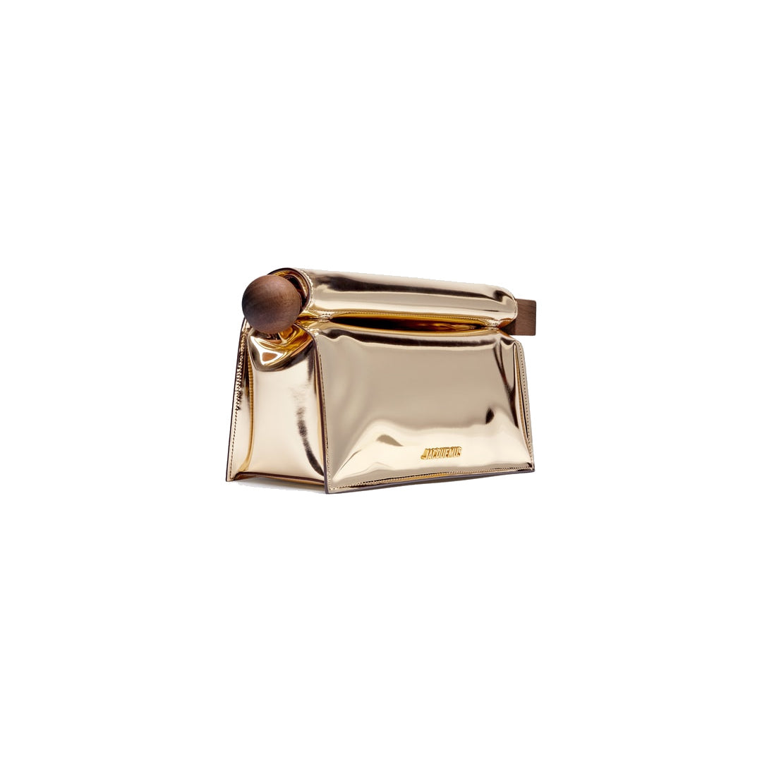 jacquemus The Rond Carré clutch Gold