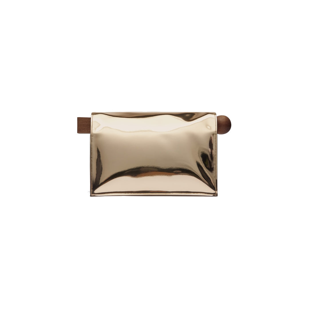jacquemus The Rond Carré clutch Gold