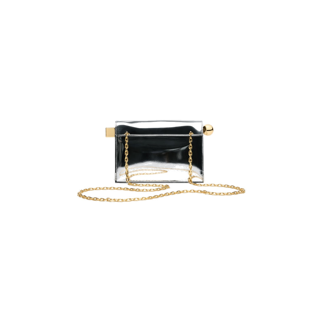 jacquemus The small Rond Carré clutch Silver