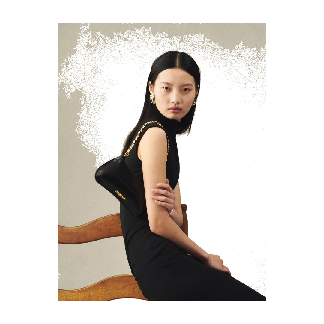 jacquemus The small Bisou Chaîne Black