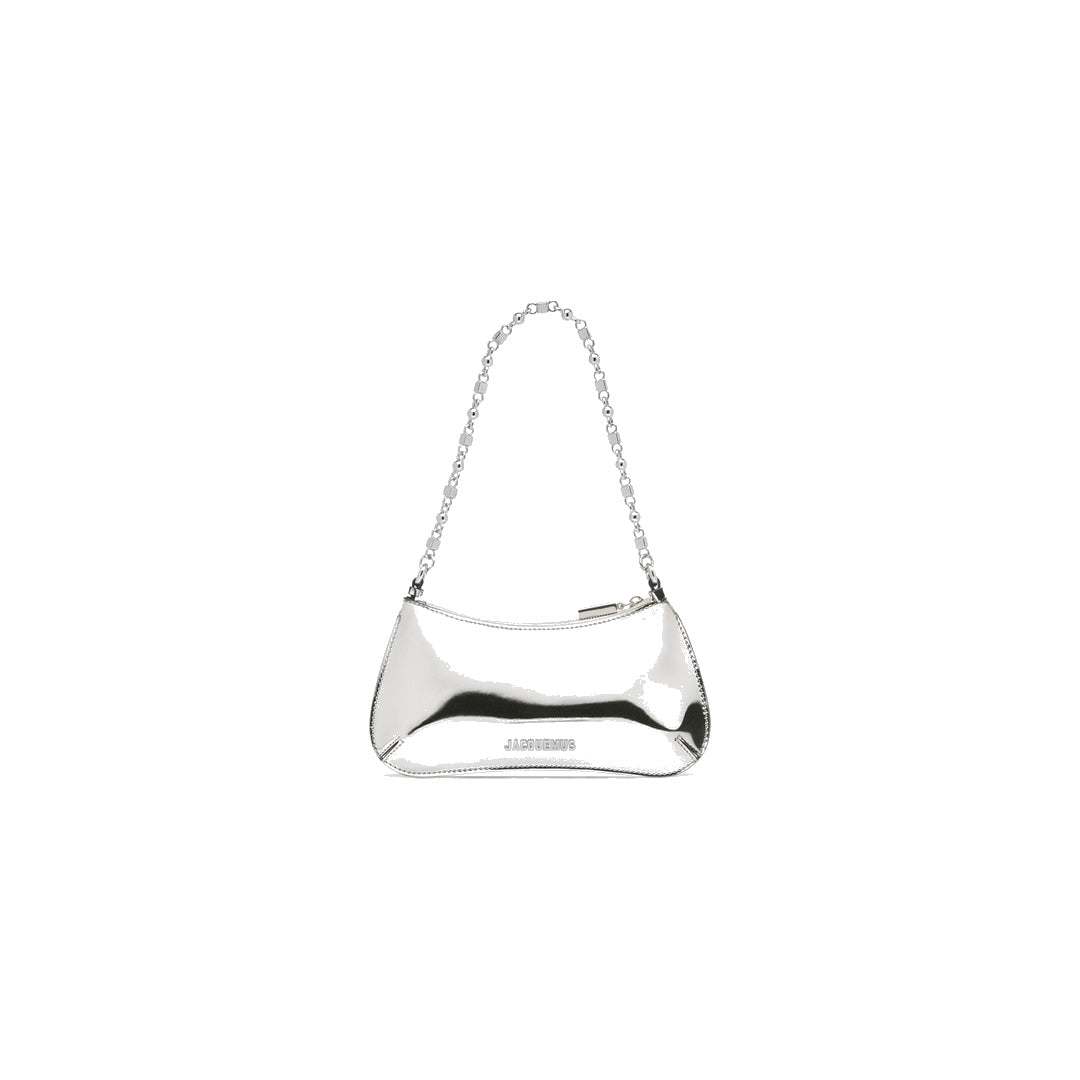 jacquemus The small Bisou Chaîne Silver