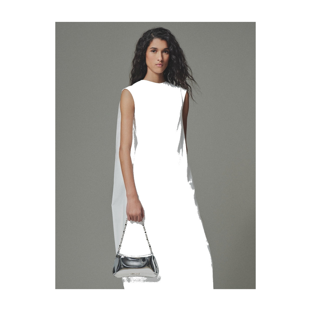 jacquemus The small Bisou Chaîne Silver
