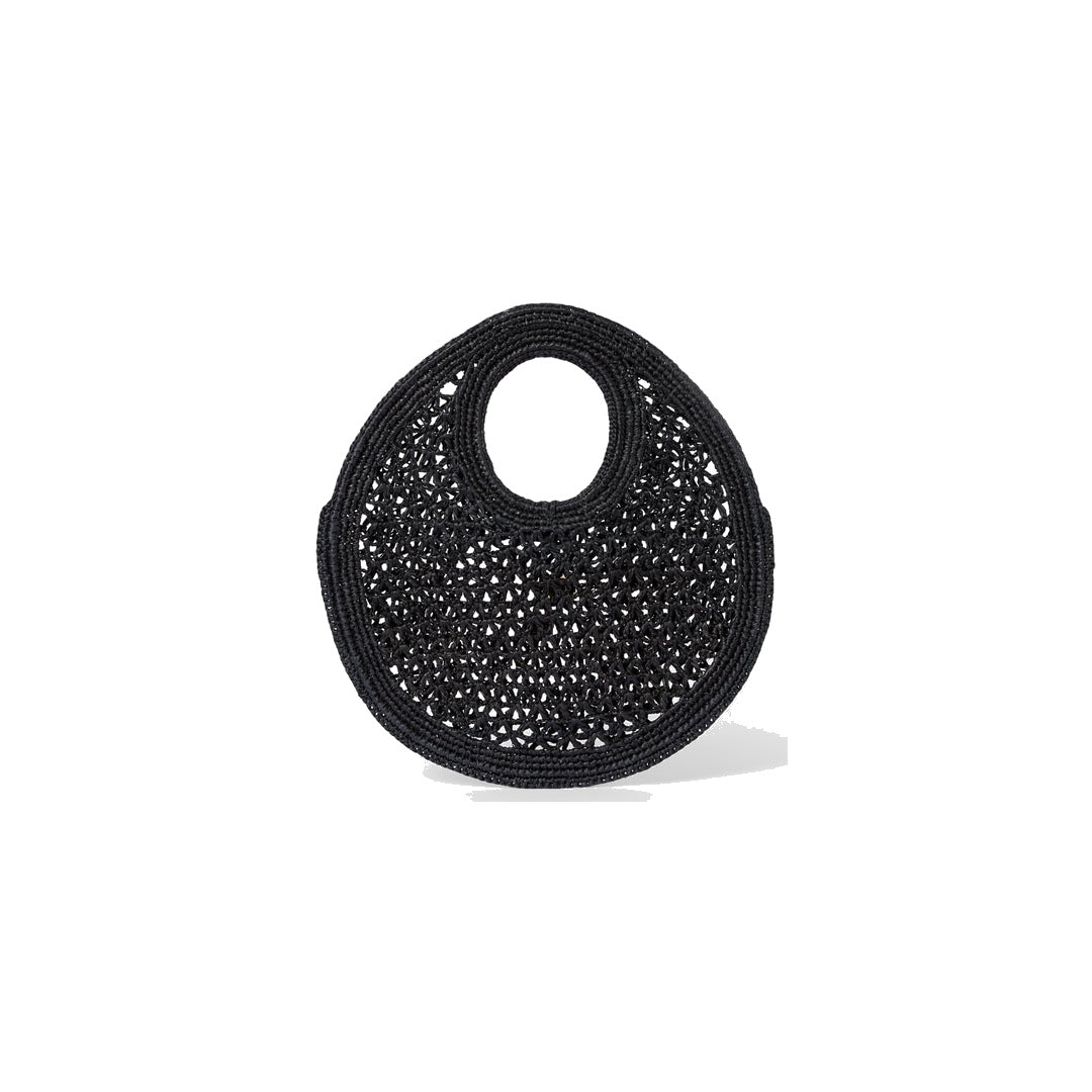 jacquemus The Spiaggia small round bag Black