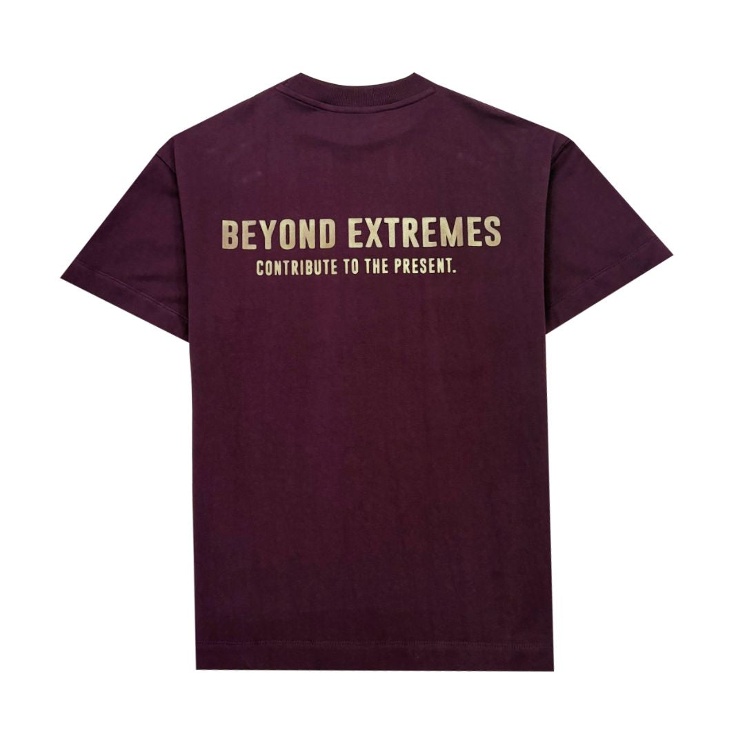 3 T-shirt in Wine [Unisex]