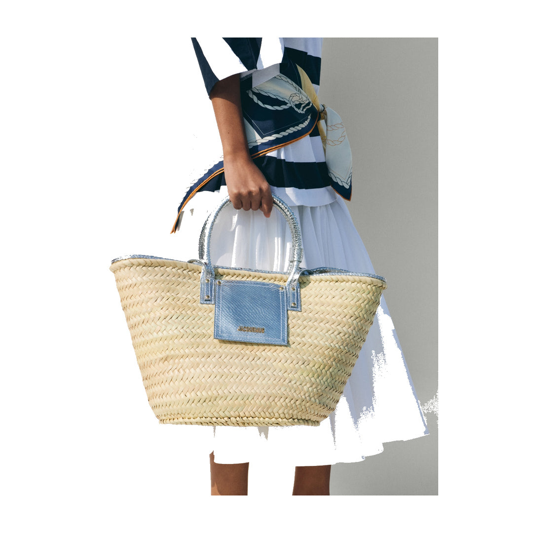 jacquemus The Soli basket Silver