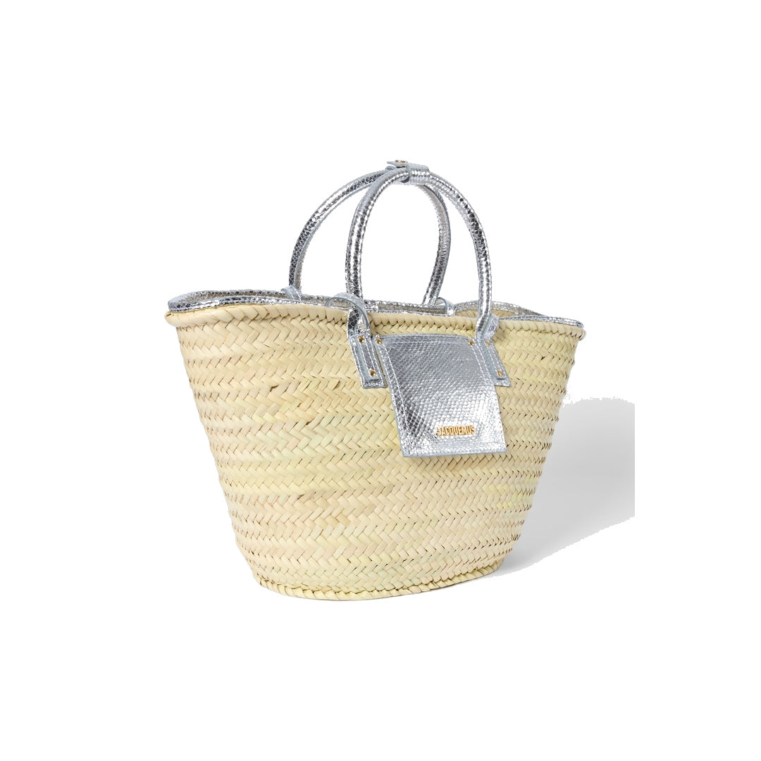 jacquemus The Soli basket Silver