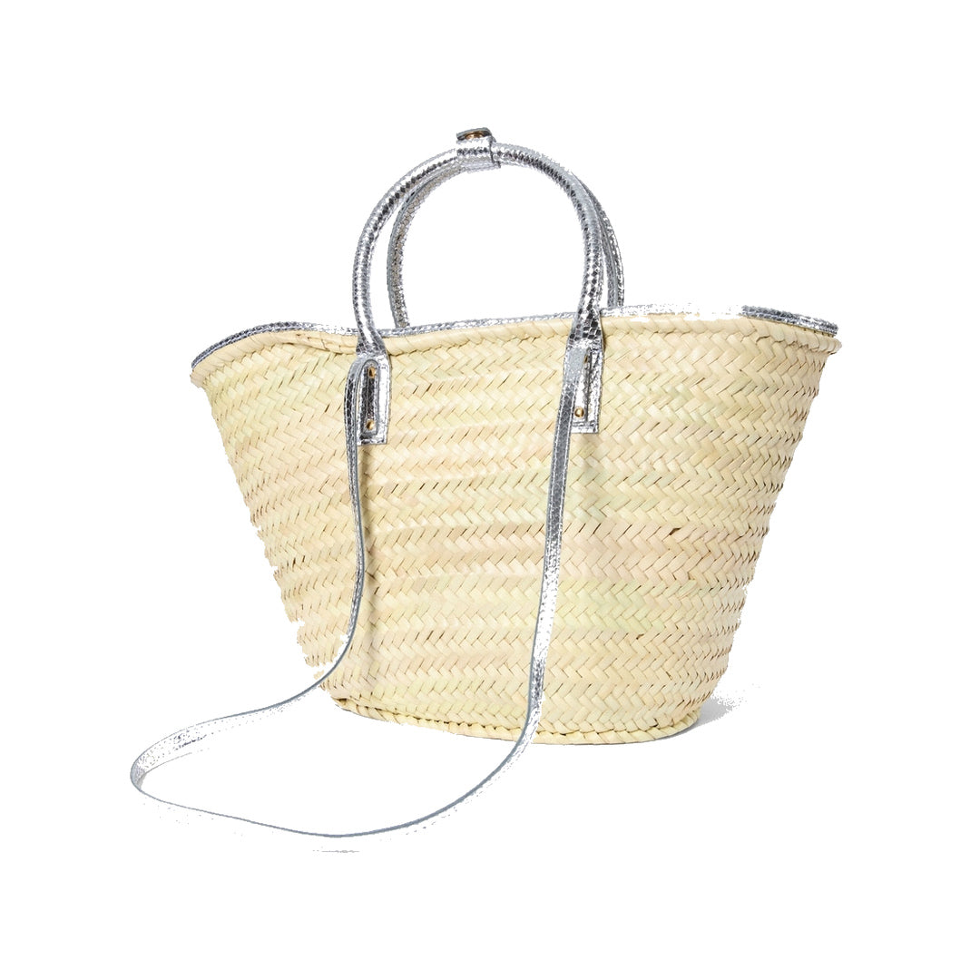 jacquemus The Soli basket Silver