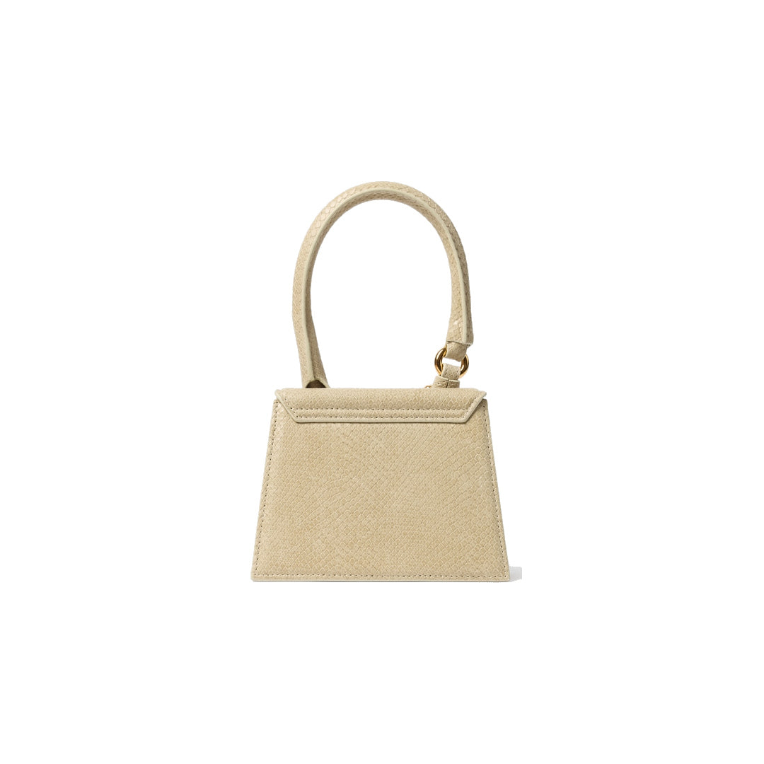 jacquemus The medium Chiquito with buckle Light Beige