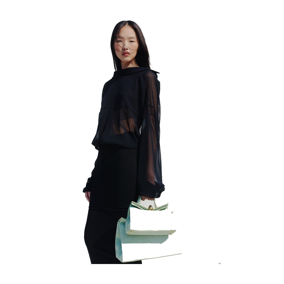 jacquemus The small Valérie Light Green