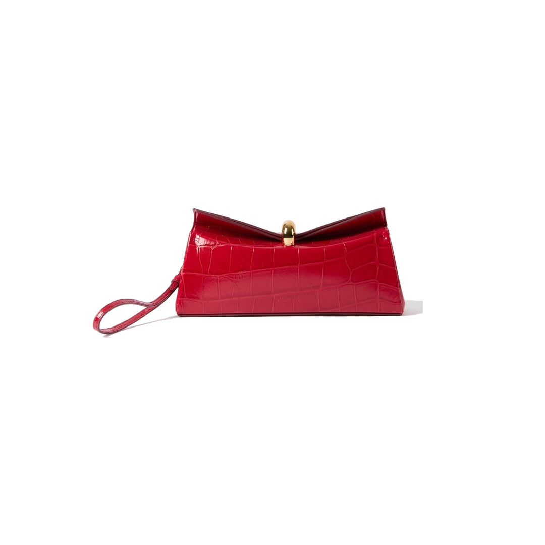 jacquemus The Valérie clutch Red