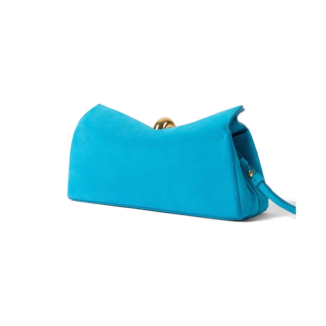 jacquemus The Valérie clutch Medium Blue