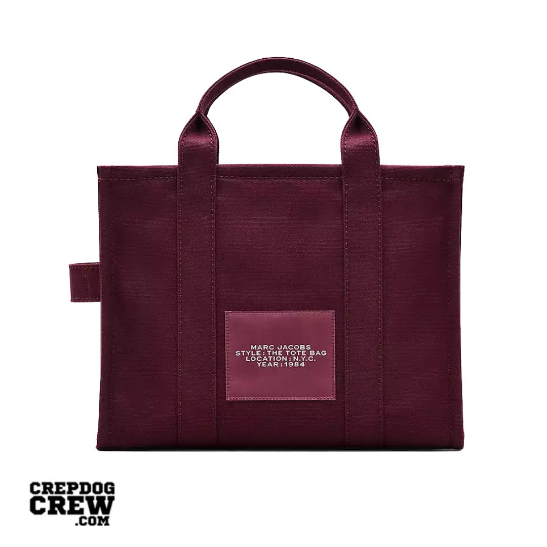 Marc Jacobs The Canvas Medium Tote Bag dark plum