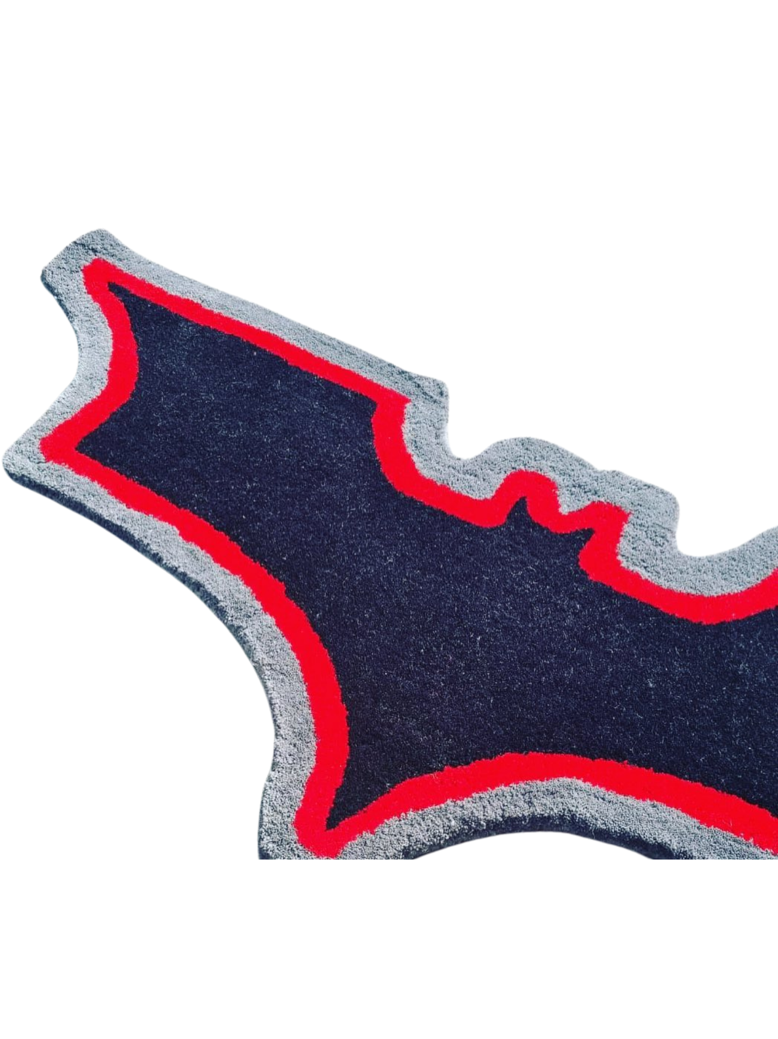 The Dark Knight Batarang (Batman) Hand Tufted Rug