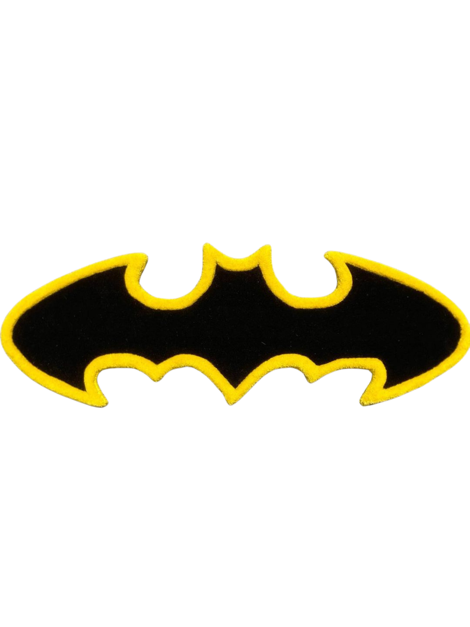 Batman Batarang 90's Hand Tufted Rug by The Drip Co.