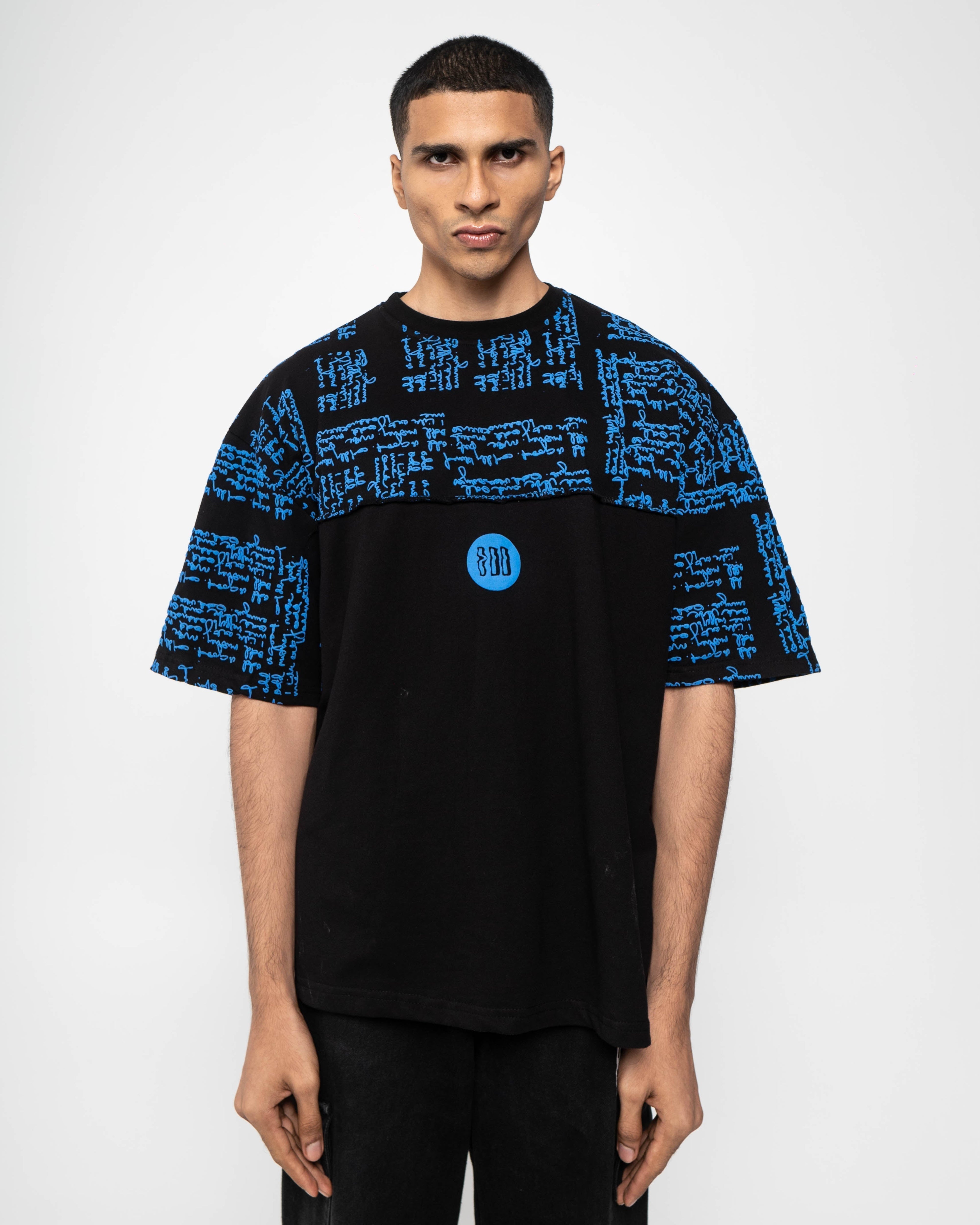 Black Scribble Tshirt