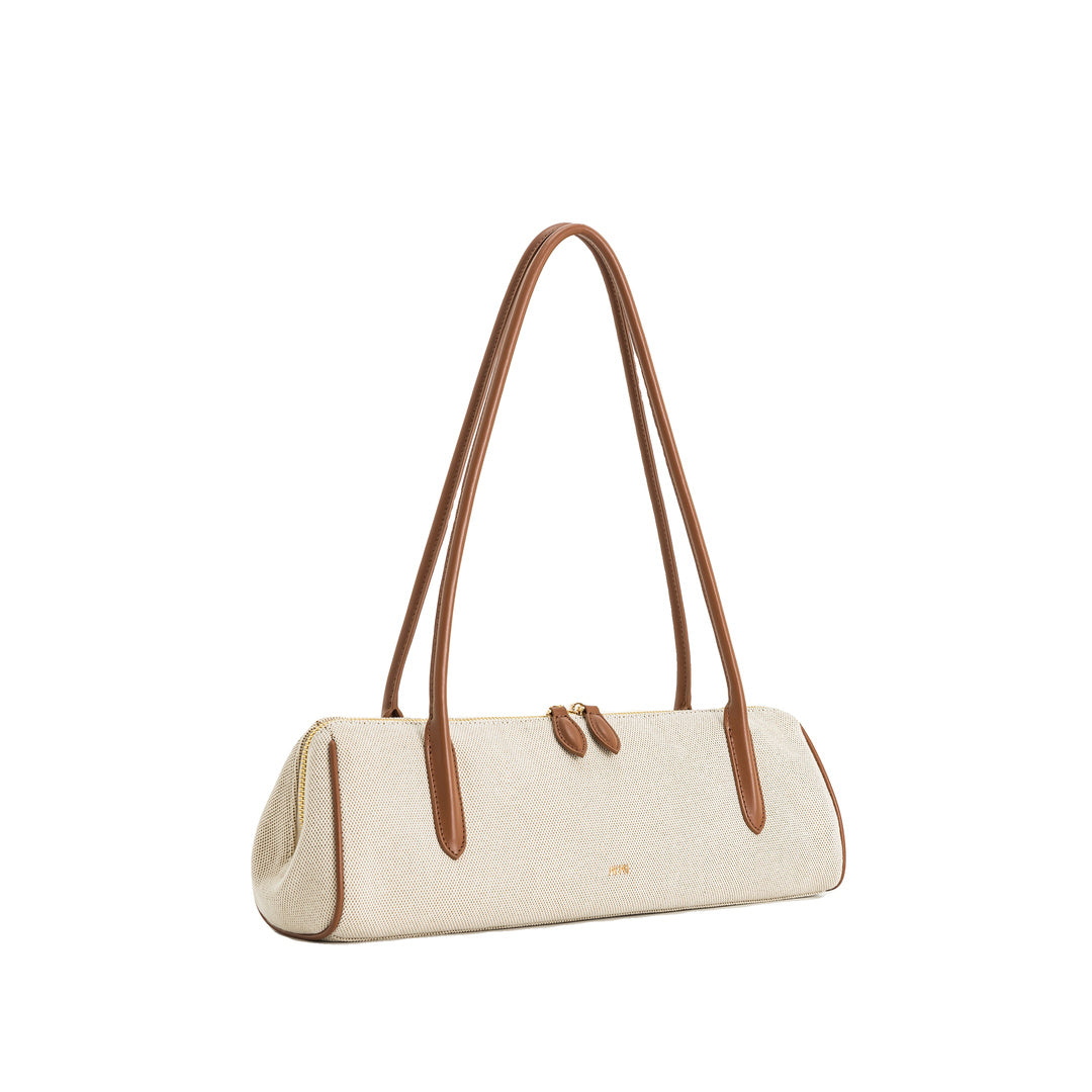 JW PEI Nova Shoulder Bag - Brown Canvas