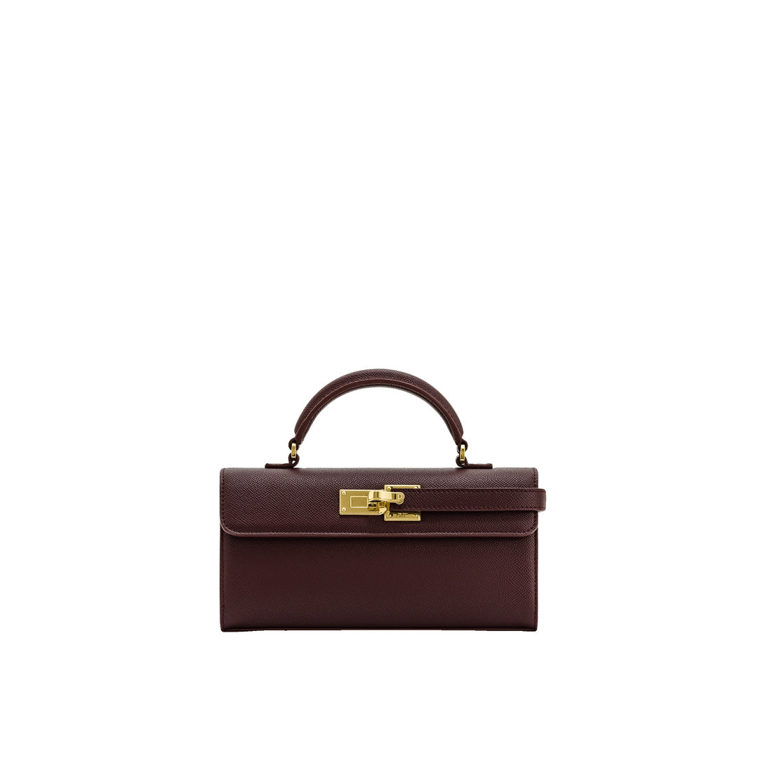 JW PEI Keyla Top Handle Bag - Deep Burgundy