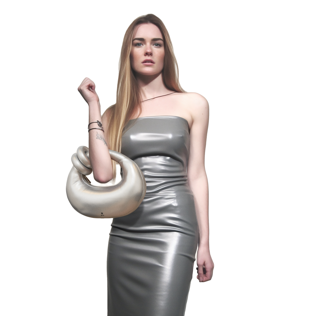 JW PEI Abacus Top Handle Bag - Silver