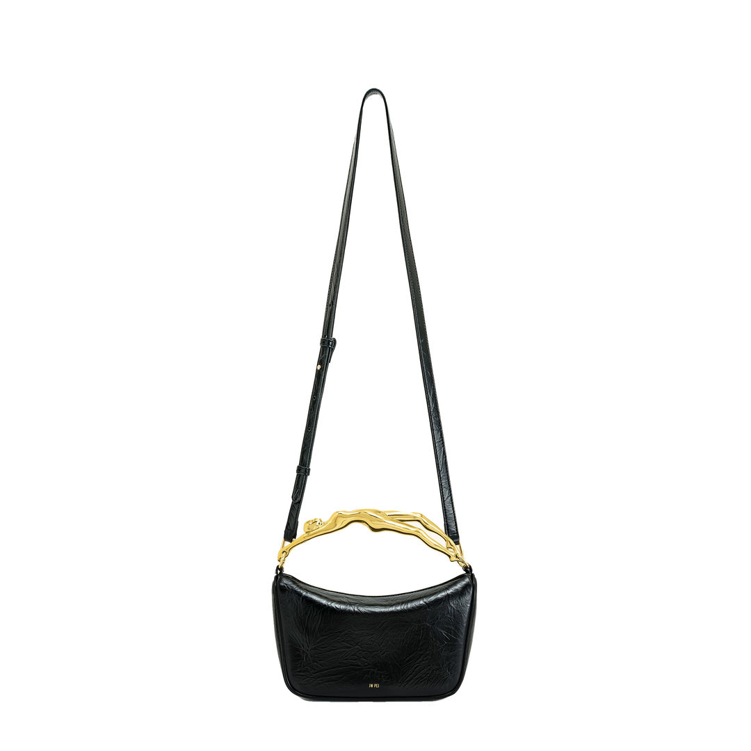 JW PEI Jenny Human-shaped Handle Handbag - Black