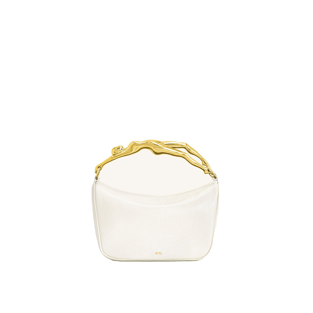 JW PEI Jenny Human-shaped Handle Handbag - White
