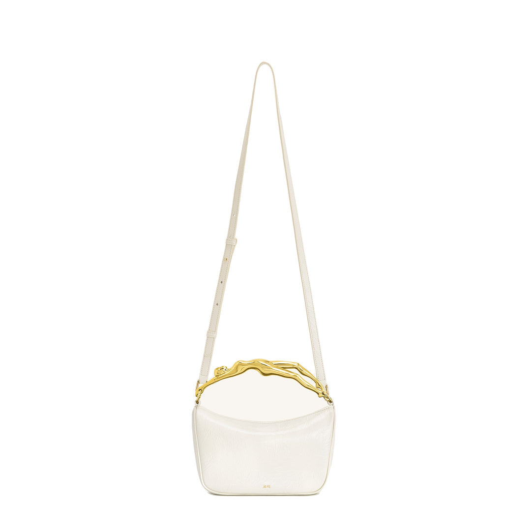 JW PEI Jenny Human-shaped Handle Handbag - White