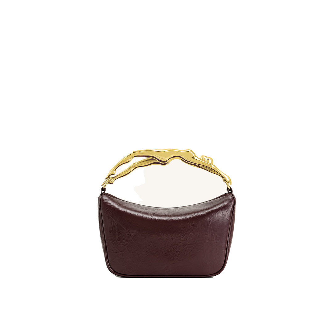 JW PEI Jenny Human-shaped Handle Handbag - Deep Burgundy